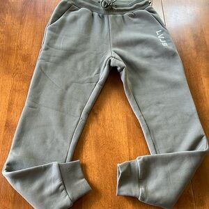 Levels premium joggers size large in grey